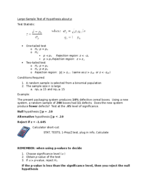 Stat 2103, Week 12 Notes