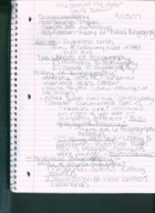 Ecology BIO 350 Week 8 Notes