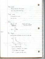 PHYS 181 Week 3 Notes