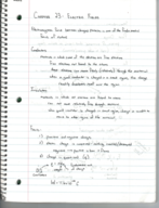 PHYS 181 Week 5 Notes
