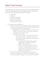 Neo-freudians and psychoanalytical assessment