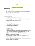 NURS 212 Week 1 Notes