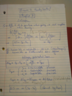 Thermo I Exam 3
