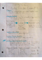 Safety and Ethics Study Guide Exam #3