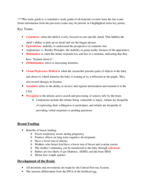 Cumulative Study Guide