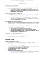 NDFS Food and Water Safety Chapter 19