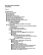 Chapter 14 and 15 Notes