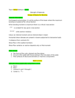 Strength of Materials Week 8 Notes