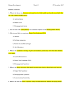 Human Development Chapter 16