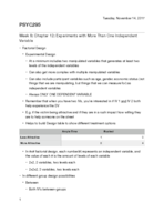 Psyc295 Week 8 Notes