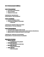 Management 3304 Ch 3 Notes