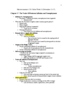Econ 210, Week 13 notes