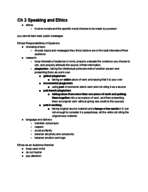 COMM 1000 CH 3 & 4 NOTES