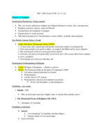 SOC 1300 - Final exam (Ch. 14, 17, 22)