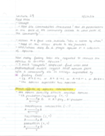 BIS 2B- Schmitt + Schreiber- Lecture 29 Notes 