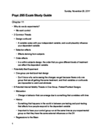 PSYC295 Exam 4 Study Guide