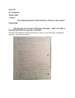 ECN 429 study guide notes