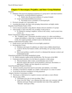 PSY 240 Final Study Guide