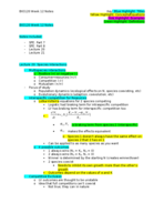BIO120 Week 12 Notes