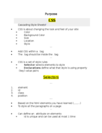 CSCI Week 19 Notes