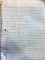 Theater 1000 week 14 notes