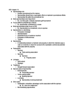 ADV 205, chapter 16 notes 