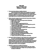 Chapter 13 Study Guide