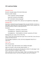 CIS Study Guide 3