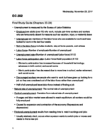 EC 202 Study Guide for the Final