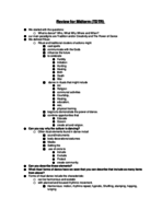 TDTR 10 Midterm Study Guild