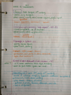 Week 12 notes