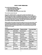 Study guide