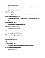 CFAS Final Study Guide