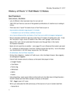 MUHL 2300 - WEEK 13 NOTES