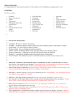 COM 230 Midterm Exam Study Guide
