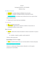 SYG Fifth Set of Notes