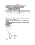 BIOL 1361, Final Exam Study Guide