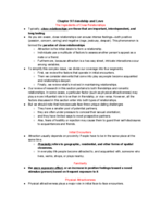PSY Week 5notes 