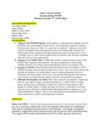 Neuropsychology Final Study Guide