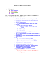 Animal Science 001 Final study Guide