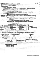 CBT Part 1 Notes
