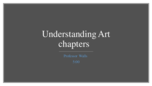 understanding art final exam notes