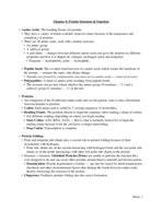 BIOL2201, Final Exam Guide