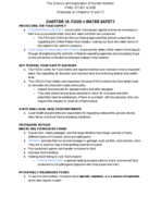 Food and Nutrition: FINAL STUDY GUIDE 