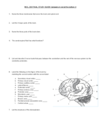 BIOL 203 - Lecture Exam 3 - Final Study Guide