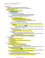 UNL POLS 160 Course Notes Week 16 - International Law