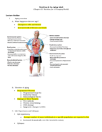 Intro to Nutrition Week 18 Notes