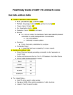 Final Exam Study Guide