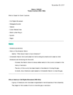 History Notes 11/6