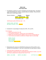 Final Exam Review 